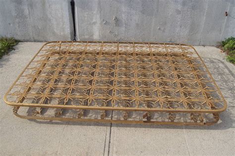 antique metal box spring value|old fashioned box springs.